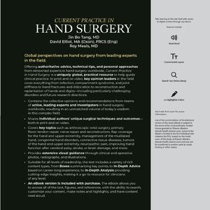 Textbook: Current  Practice in Hand  Surgery
